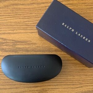 Ralph Lauren Black Glasses Hard Case